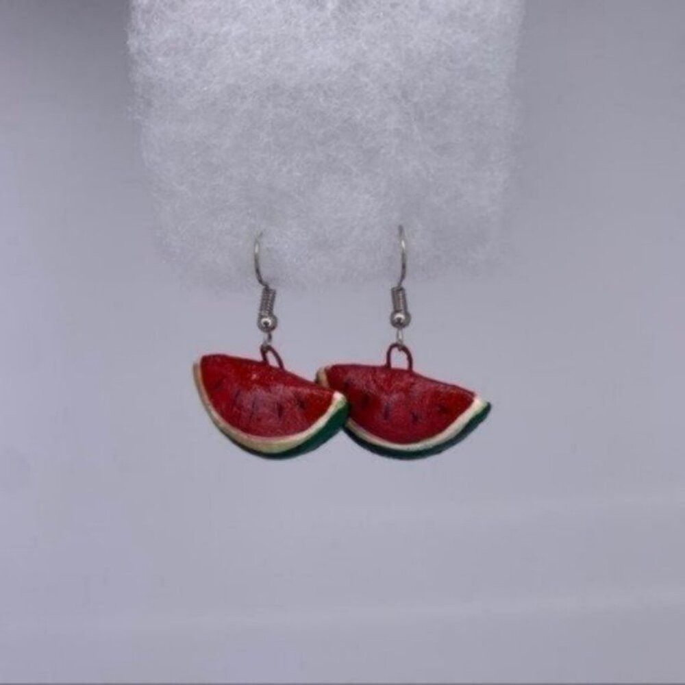 New Mexican Handcrafted Watermelon Earrings